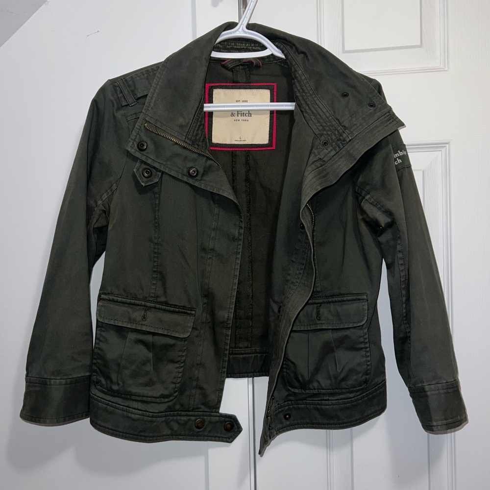 Dark green Abercrombie & Fitch jacket